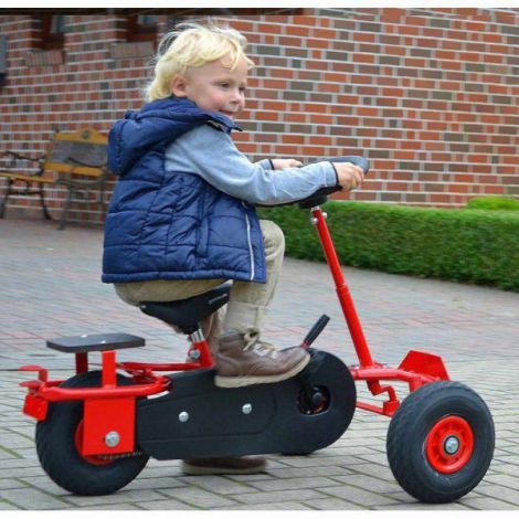 Dino Cars Baby Tricicleta Rosu Control Superior - imagine 2