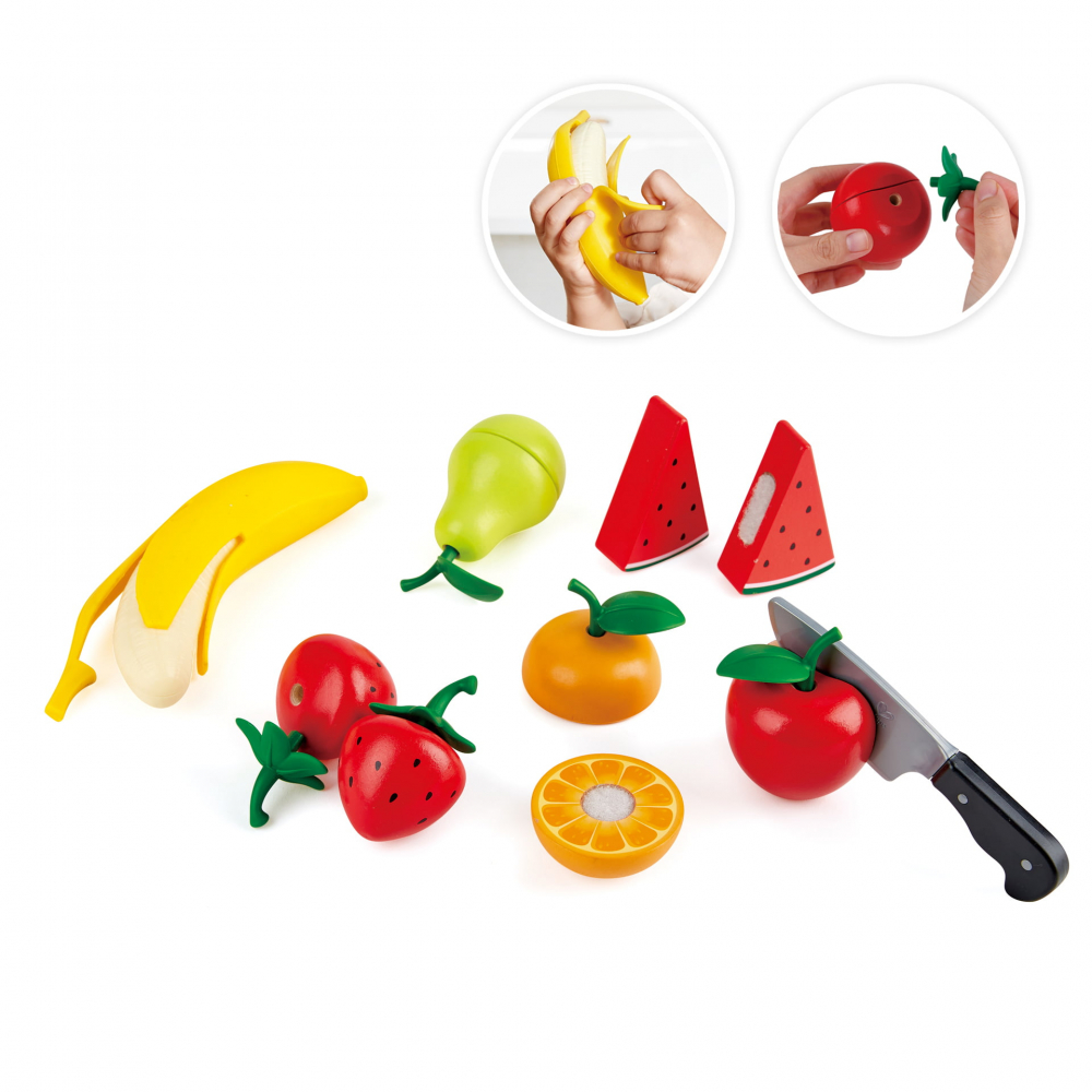 Set Fructe de Tăiat Hape - Joc Lemn Educativ