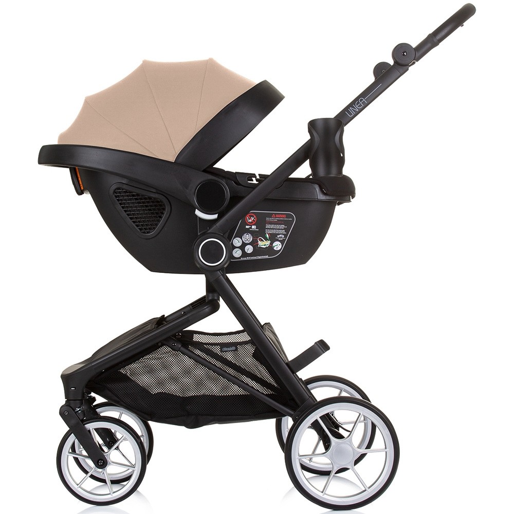 Carucior Chipolino Linea 3 in 1 Macadamia i-Size - imagine 7