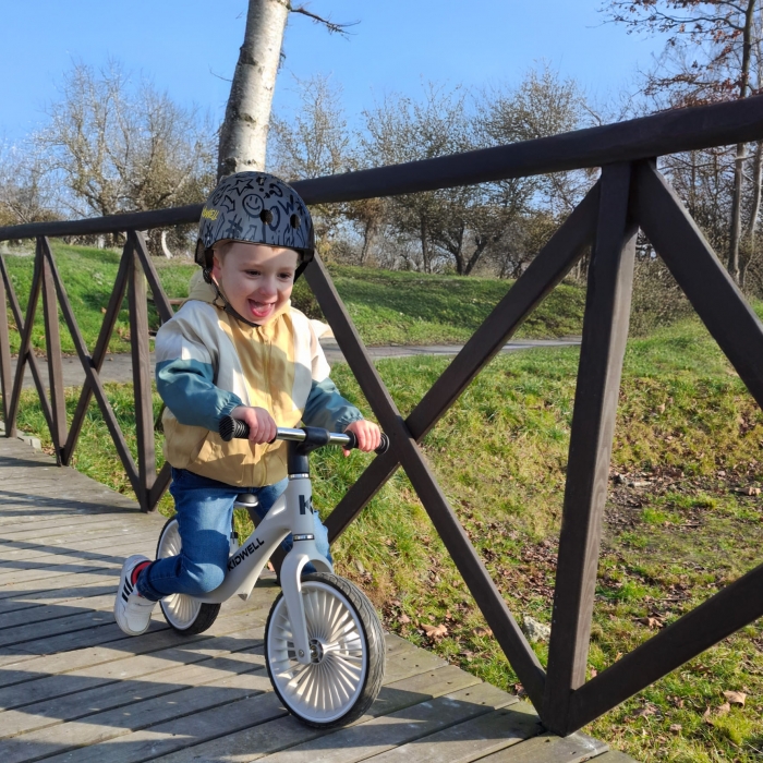 Kidwell NIX - Bicicletă Fără Pedale Gri - imagine 7