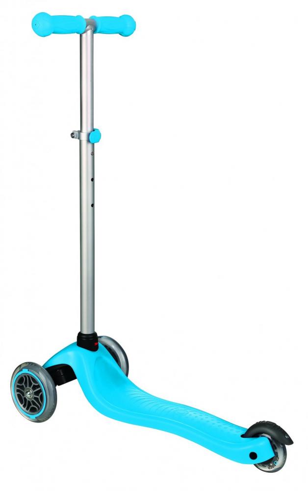 Globber Primo Sky Blue, 3 roti LED, Pliabila - imagine 7