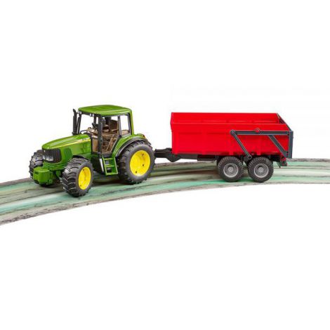 Tractor John Deere 6920 cu Remorcă Bruder - imagine 6