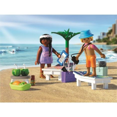 Playmobil Cuplu Tineri Plajă | Jucărie Rol - imagine 4