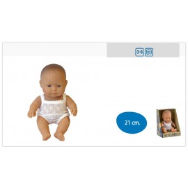 Miniland Baby European, 21 cm, Educativ - imagine 2