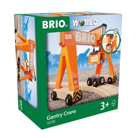 Macara Gantry BRIO - Incarcare Trenulete 3+ ani