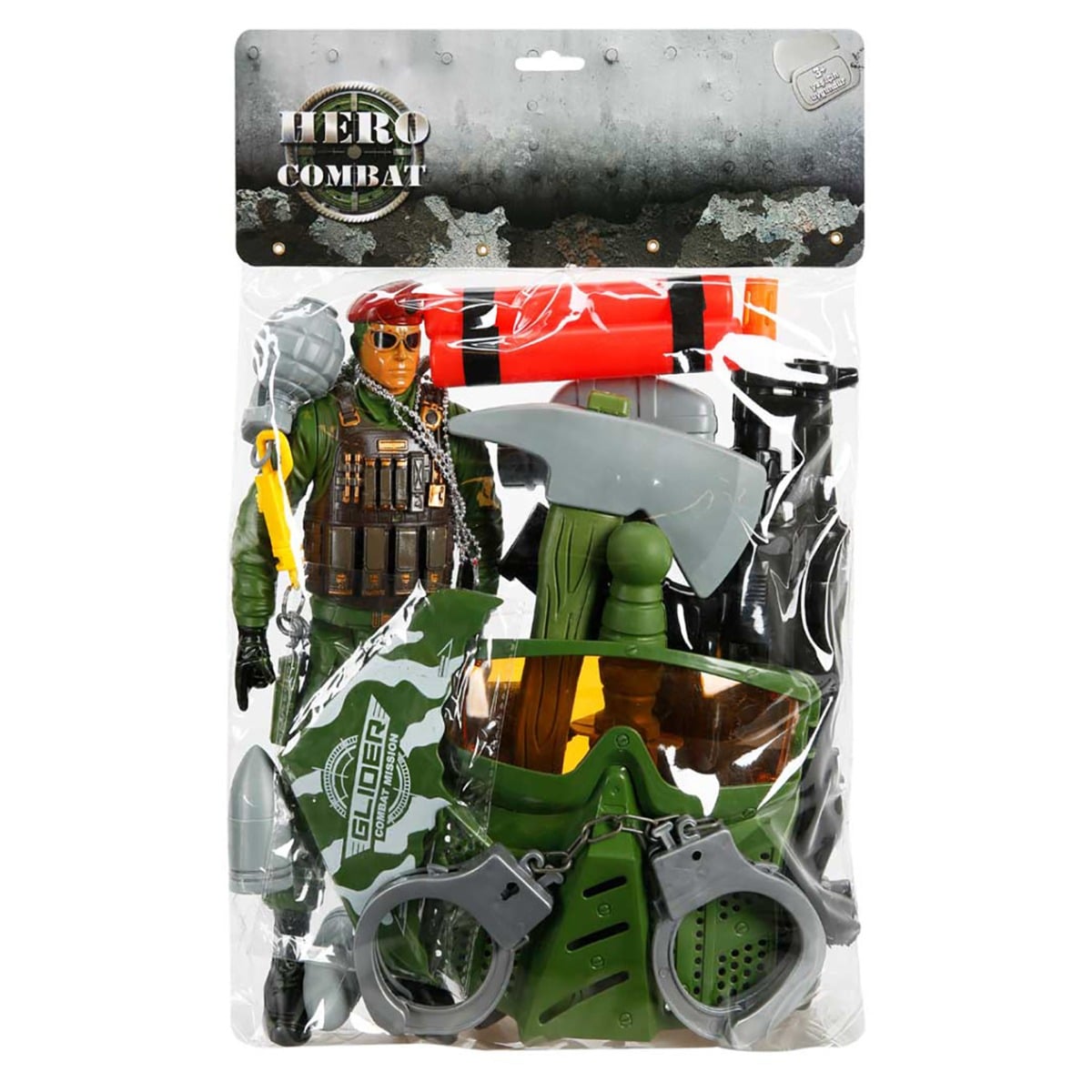 Hero Combat Set Soldat 31.5 cm Figurine