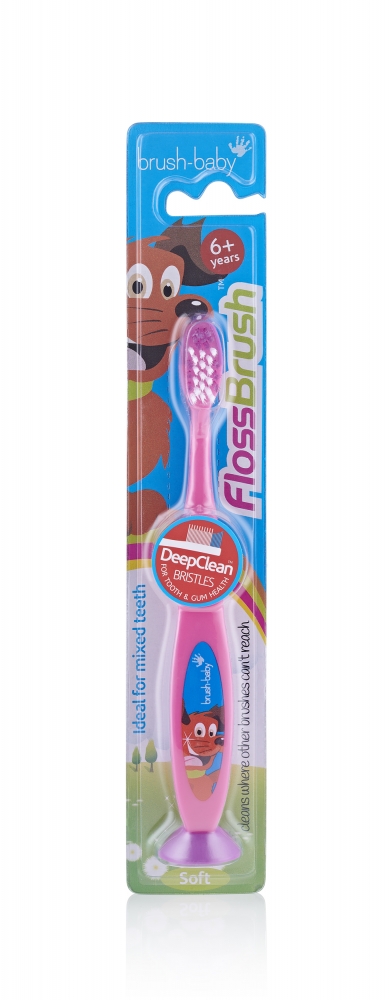 Periuță Flossbrush 6 ani+ Brush Baby | Curățare Perfectă