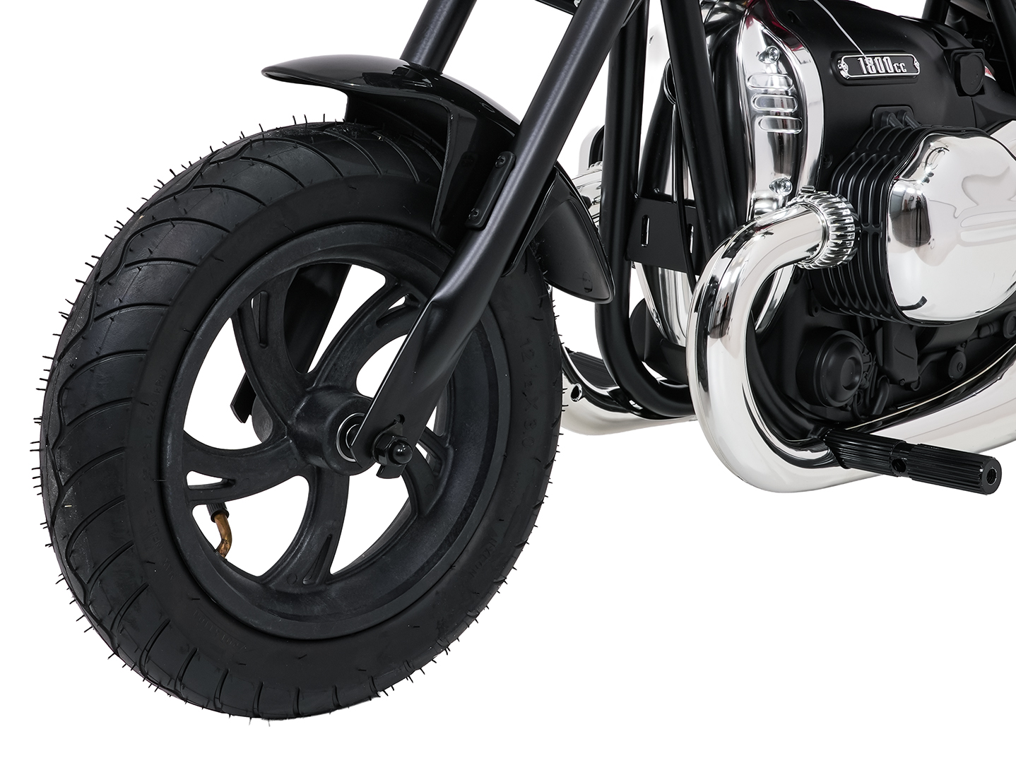 Motocicleta electrica pentru copii BMW R18 24 Volti 200W, viteza 4-16 km/h (sx8628) Negru - Autokids.ro - imagine 9