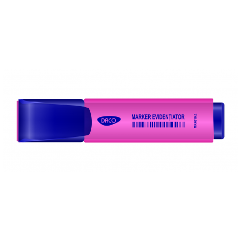 Marker Evidentiator Roz Daco, Varf 2.5mm