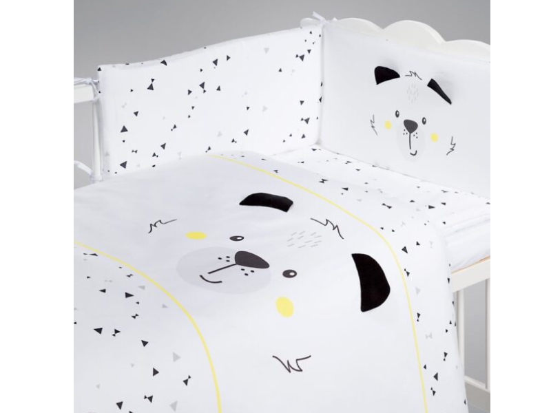 Lenjerie Pat Klups Funny Teddy Bear 3 Piese