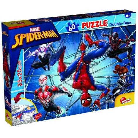 Puzzle Spiderman Lisciani 60 piese colorat