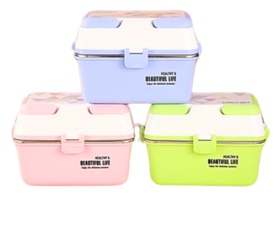 Caserolă Izotermă 3 Compartimente Kitchenware 1200ml