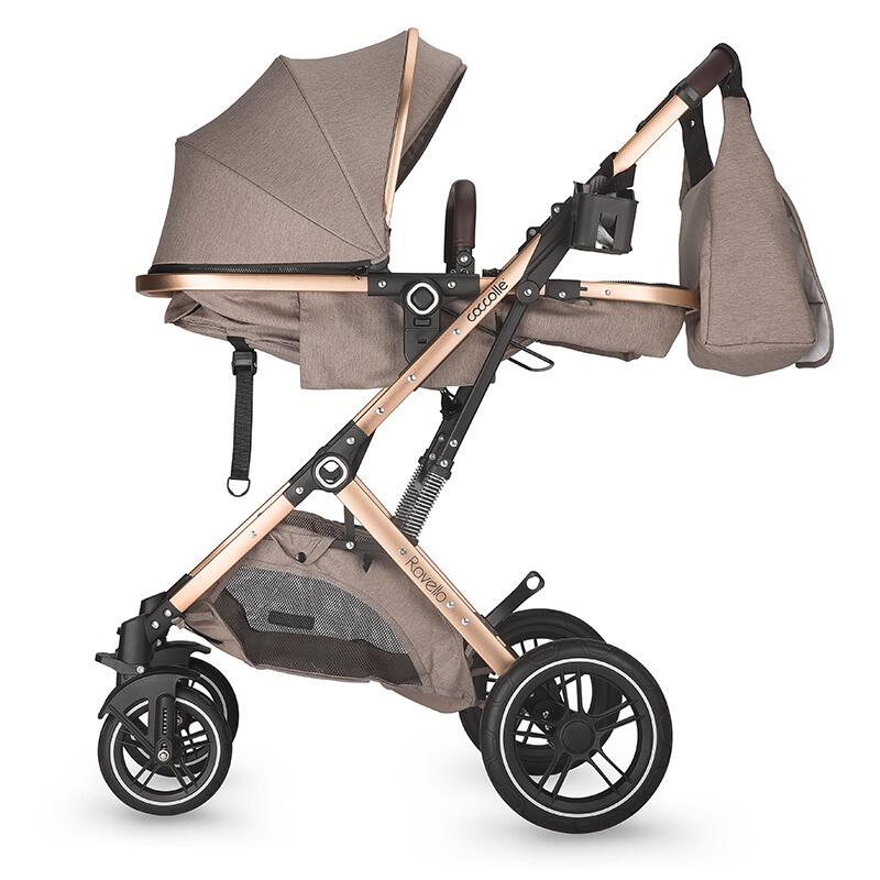 Cărucior Coccolle Ravello 3in1 Compact, Sand Beige - imagine 10