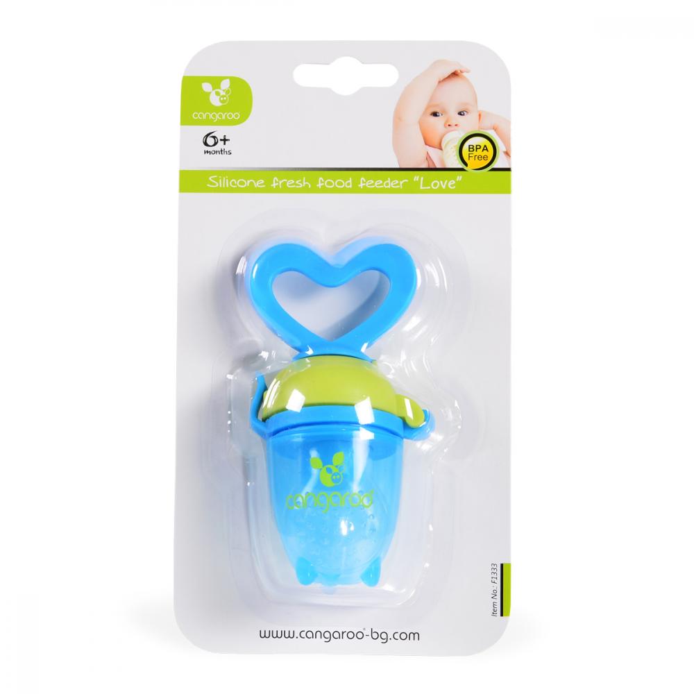 Food Feeder Love blue Cangaroo - Diversificare Sigură - imagine 2