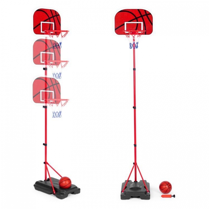 Cos de baschet reglabil Ecotoys cu minge