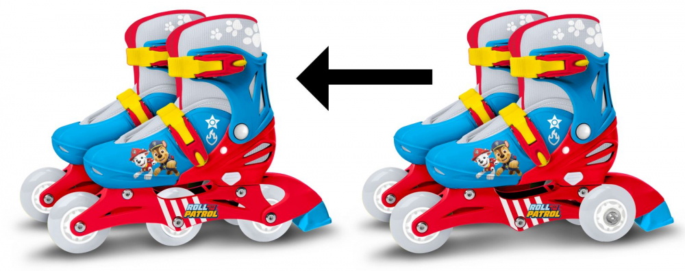 Role Paw Patrol Stamp pentru Copii, Reglabile 27-30 - imagine 4