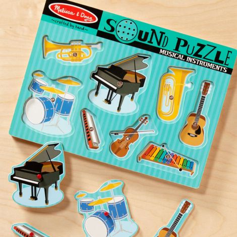 Puzzle Sonor Instrumente Muzicale Melissa & Doug - imagine 6