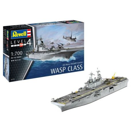 Revell USS Wasp Model Set - Navă Militară Detaliată
