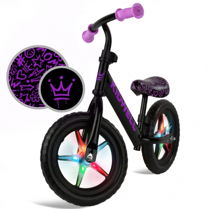 Kidwell Rebel Neon Pink Bicicletă LED - imagine 5