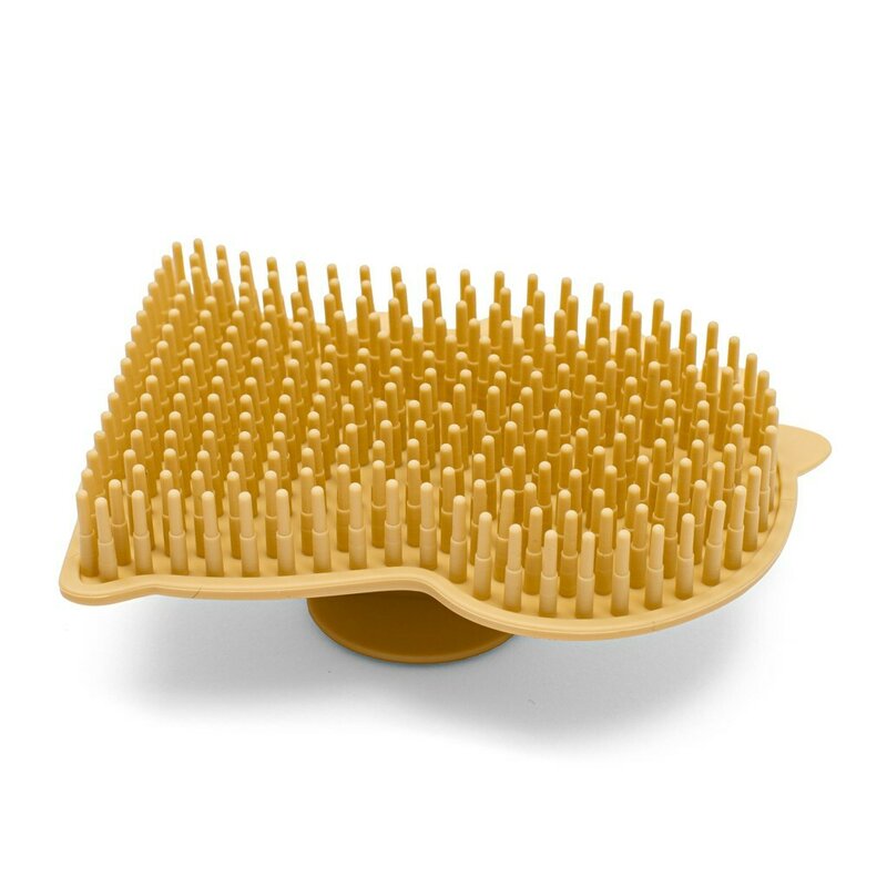 Perie Baie New Baby Dino Silicon - Igienă Sigură