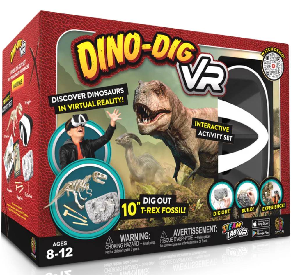 Kit VR Dinozauri Abacus - Joc Interactiv si Educativ