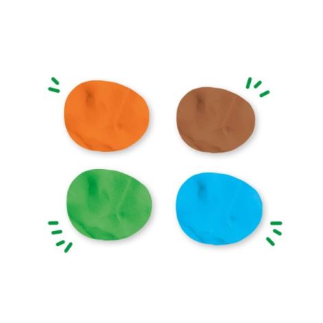 Plastilina Vegana SES Nature - 4 Culori - imagine 3