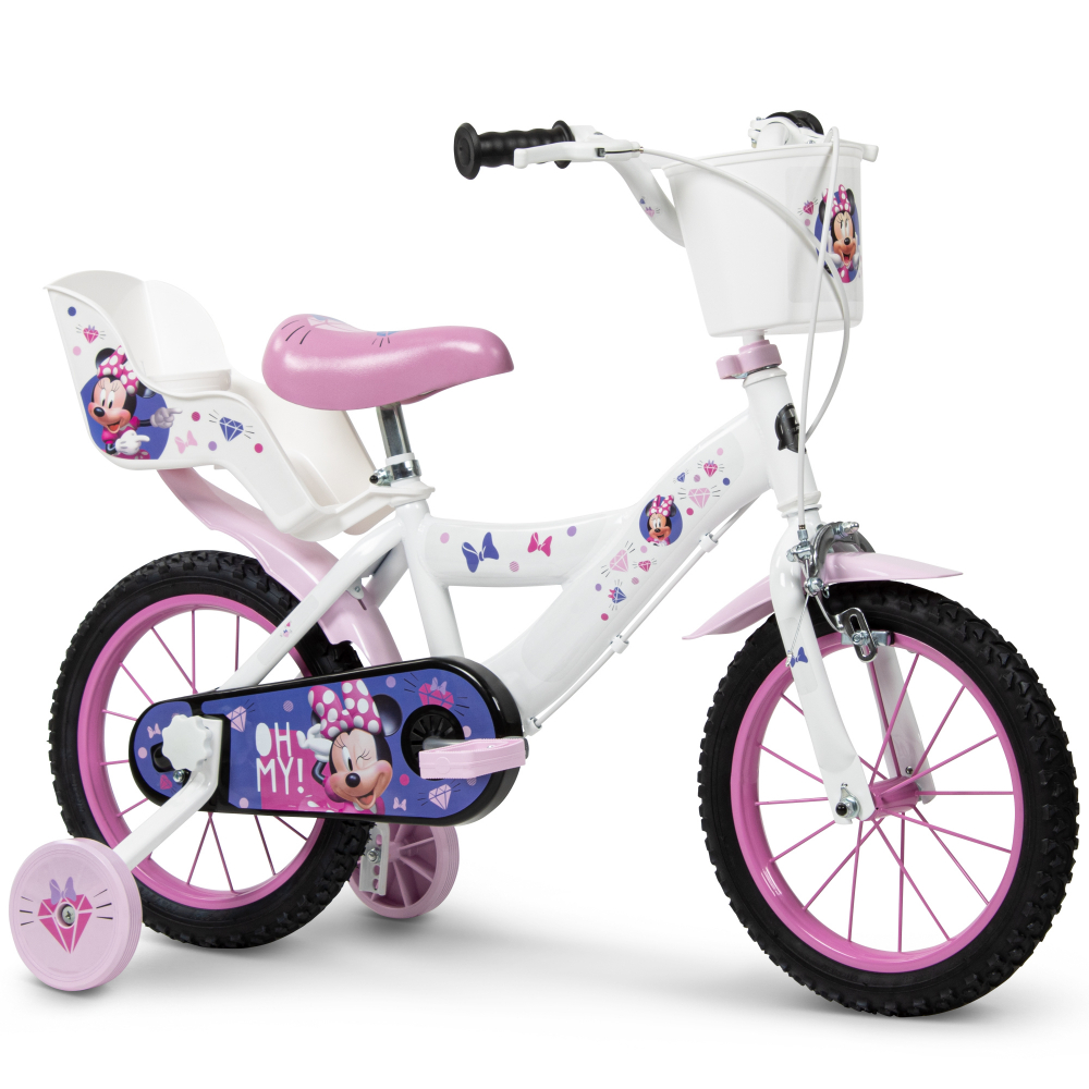 Bicicleta Huffy Minnie 14" cu roti ajutatoare - imagine 9