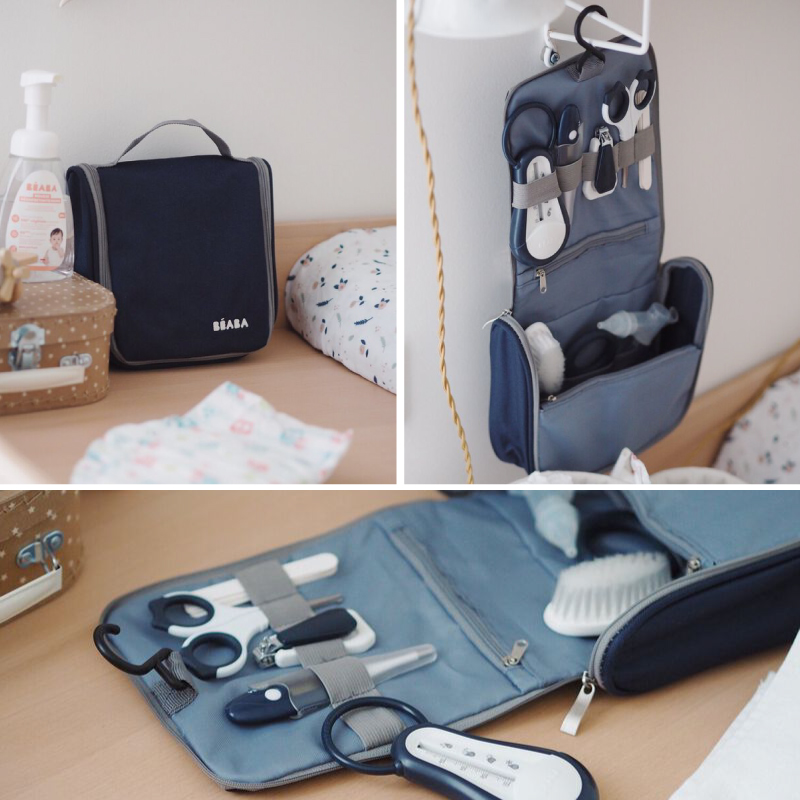 Set Ingrijire Beaba Night Blue, 9 Accesorii - imagine 3