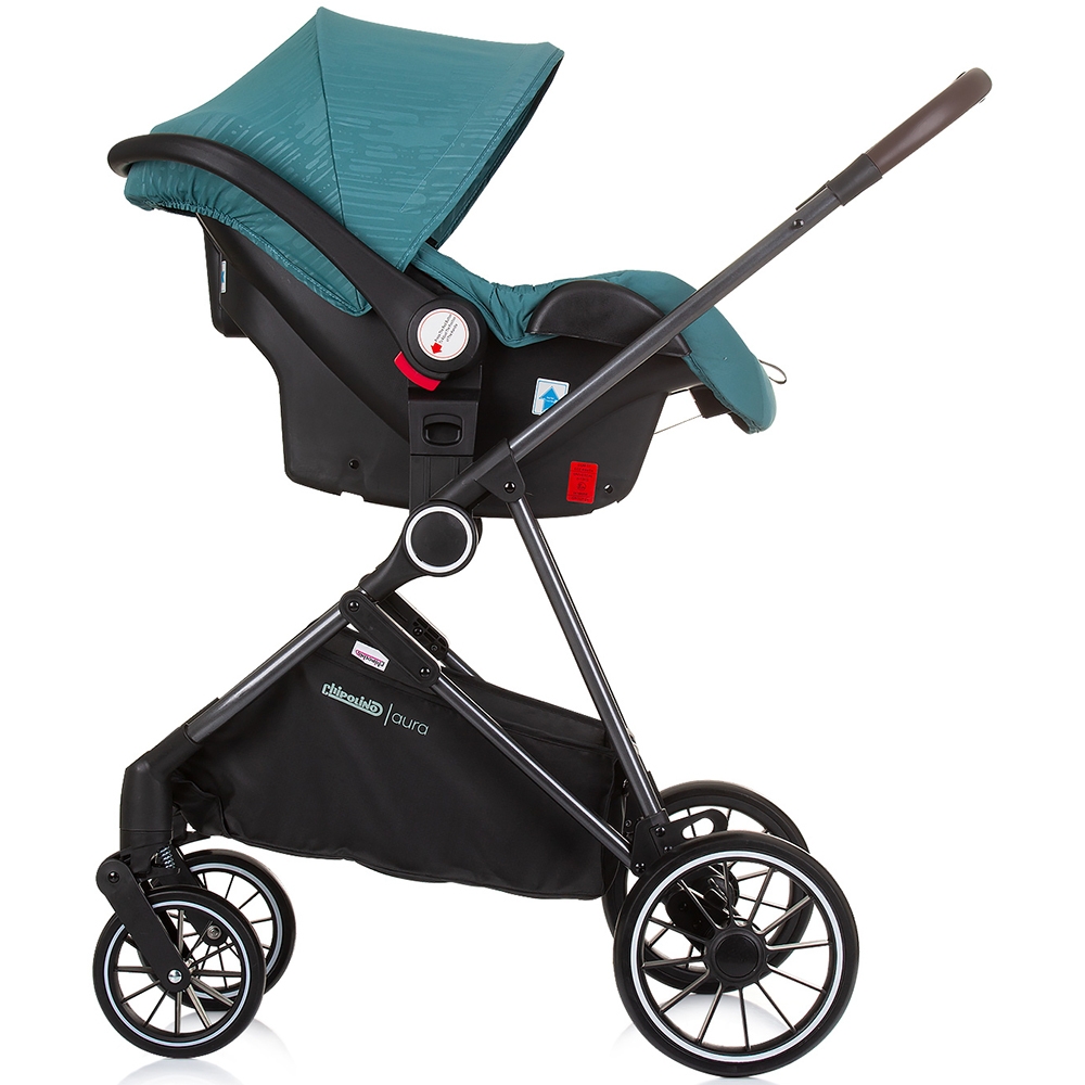 Carucior Chipolino Aura 3 in 1 Teal - imagine 10