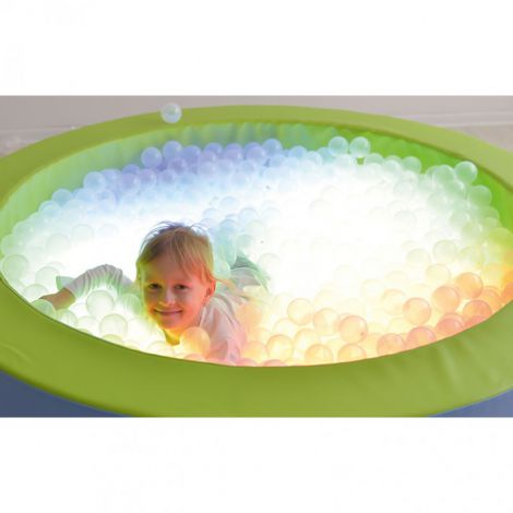 Piscina Rotunda Moje Bambino cu LED si 1250 Bile - imagine 3