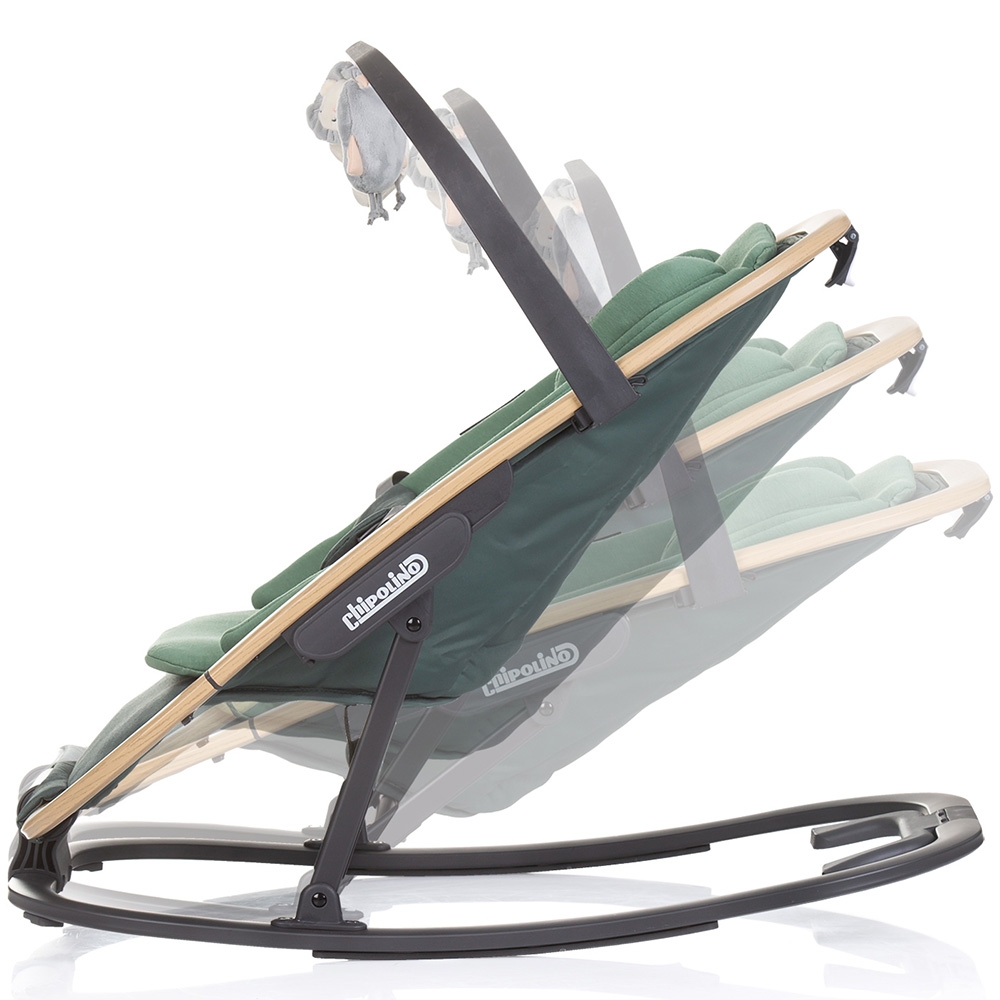 Chipolino Senso Basil Wood - Scaun balansoar multifuncțional - imagine 2