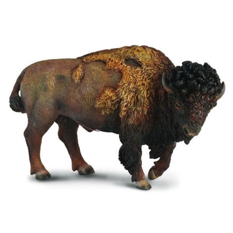 Figurina American Bison L Collecta - Detaliată și Educativă
