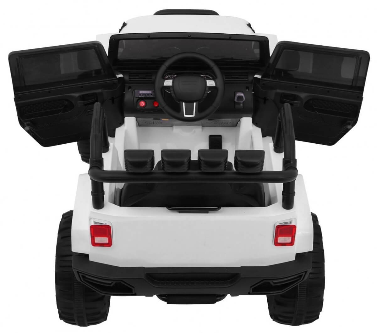 Masinuta Electrica SUV All Terrain Alba - imagine 8