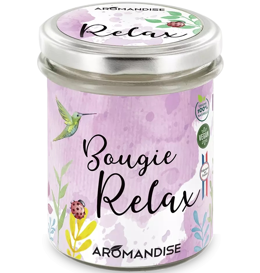 Lumanare Parfumata Relax Aromandise, Vegana, 150g - imagine 5