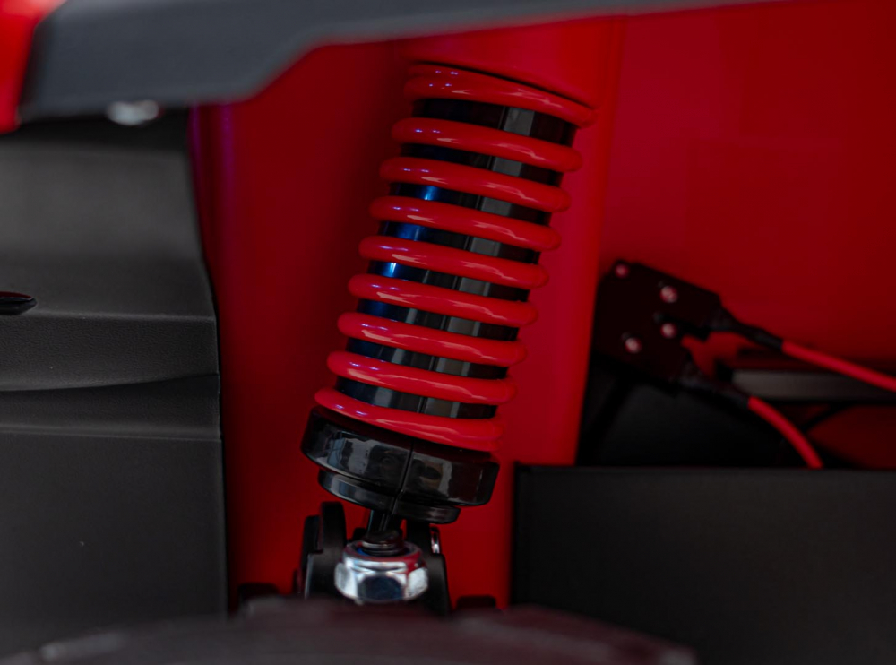 ATV Electric Can-Am Outlander 4x4 Red - Ramiz - imagine 7