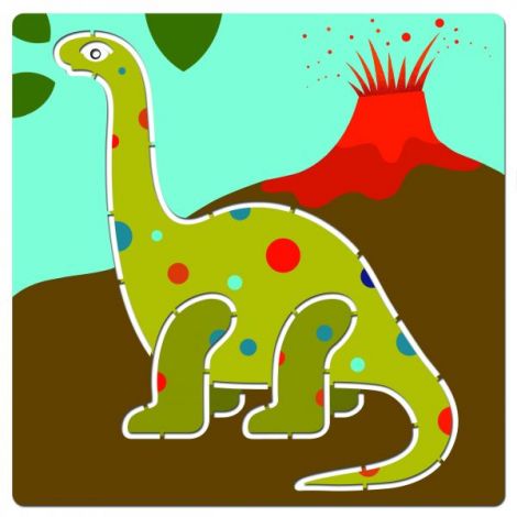 Şabloane Djeco Dinozauri | Desen Creativ 4-7 Ani - imagine 4