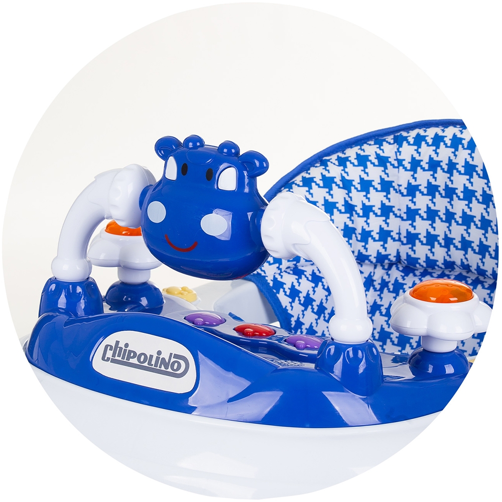 Premergător Chipolino Little Cow Blue cu Muzică - imagine 3