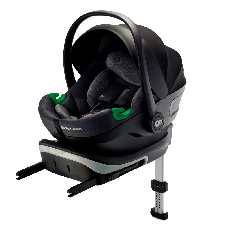 Scoica Kinderkraft i-Size RWF Cool Grey - Siguranță maximă - imagine 9