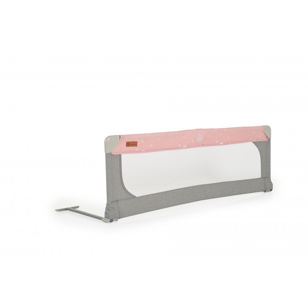 Bariera protectie pat Cangaroo Safe 130 cm Pink - imagine 3