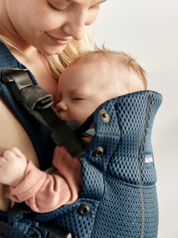 Babybjorn Harmony 3D Mesh Navy Blue - imagine 3