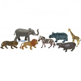 Set 7 Figurine Animale Salbatice Miniland - imagine 3