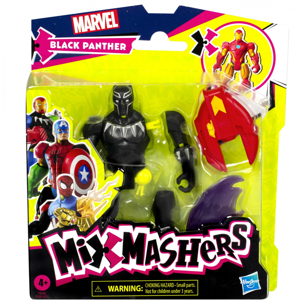 Hasbro Black Panther MixMashers 12cm Figurină Colectibilă