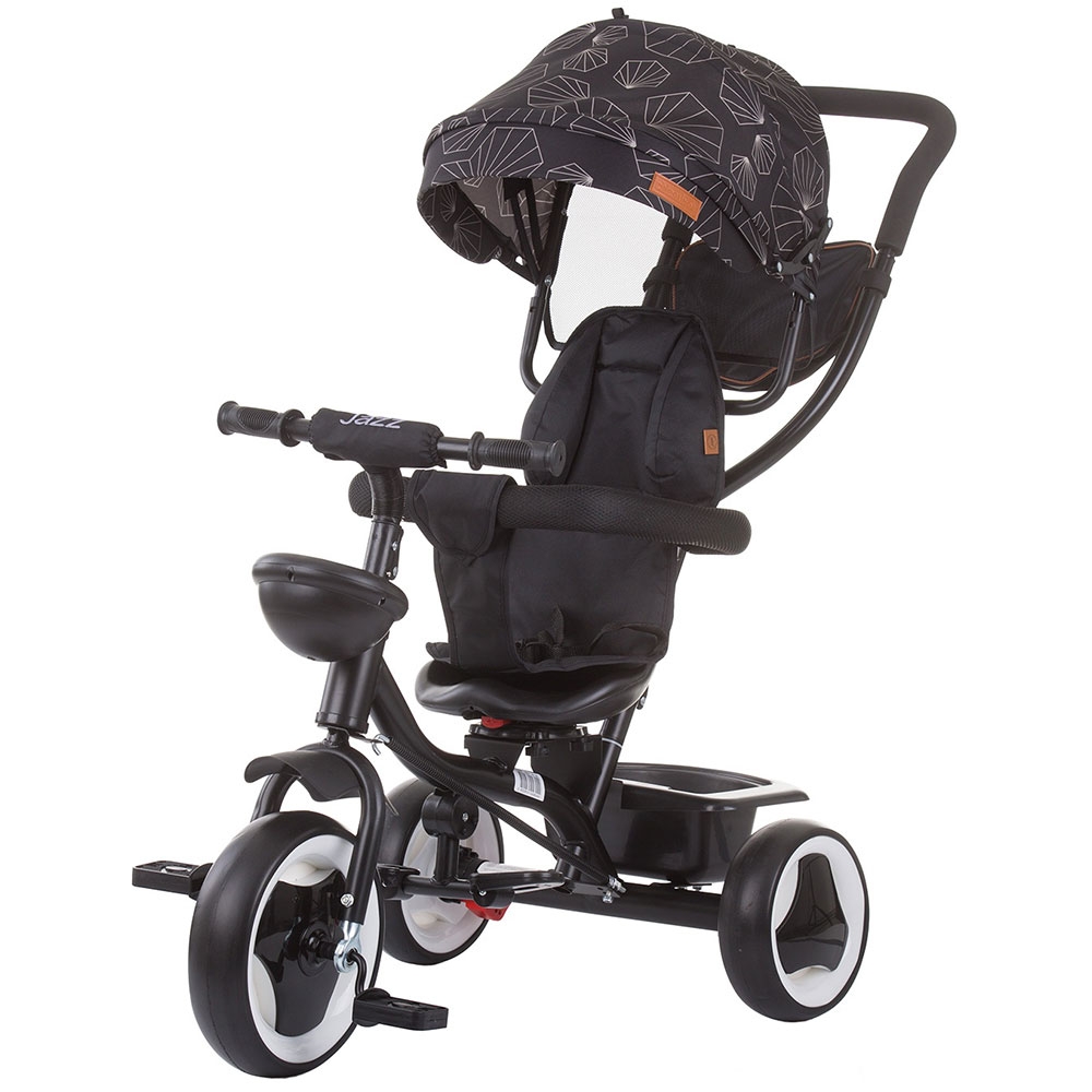 Tricicleta Chipolino Jazz Raven, Scaun Rotativ 360° - imagine 5