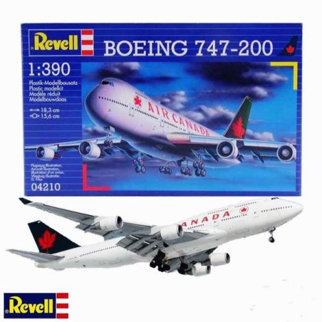 Revell 4210: Machetă Boeing 747-200, Scara 1:390