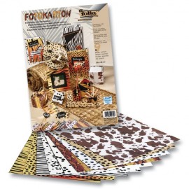 Carton Piele Animale Folia Paper, 300g/m²