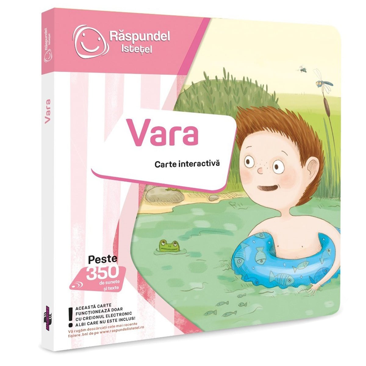 Carte Interactivă Răspundel Istetel Vara + Peste 350 Sunete