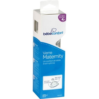 Biberon Sticlă Maternity 270 ml Bebe Confort