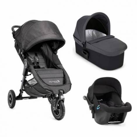 Carucior 3 in 1 Baby Jogger City Mini GT Charcoal Denim - imagine 13
