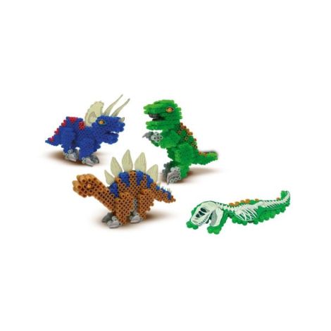 Set Margele de calcat Dinozauri Beedz Ses Creative - imagine 2