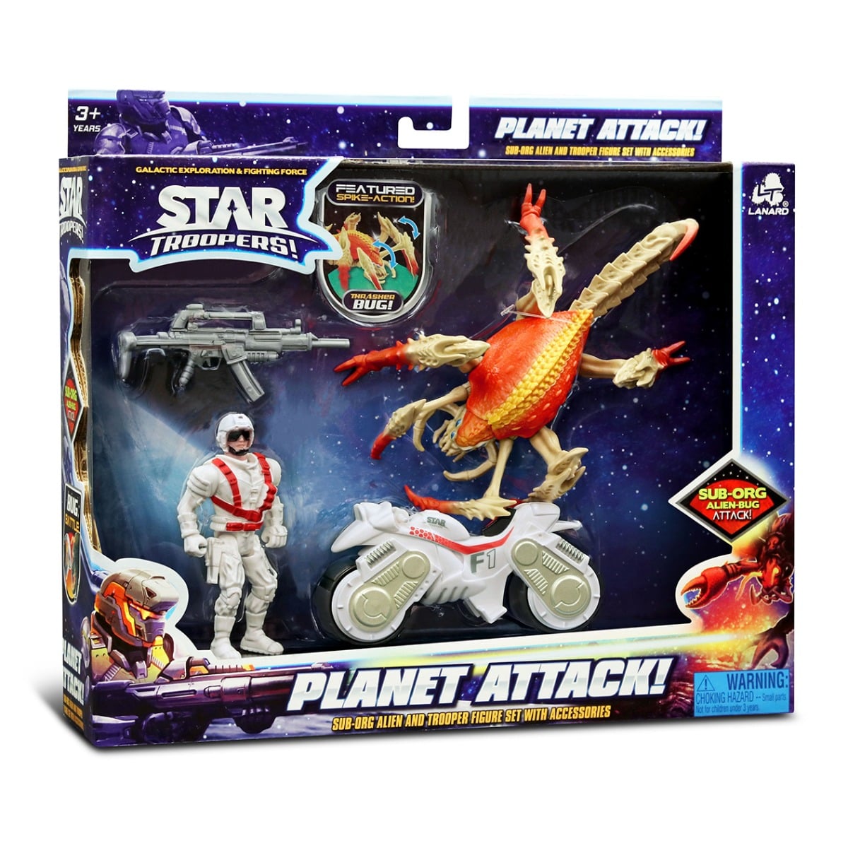 Set Star Troopers Thrasher Bug Lanard